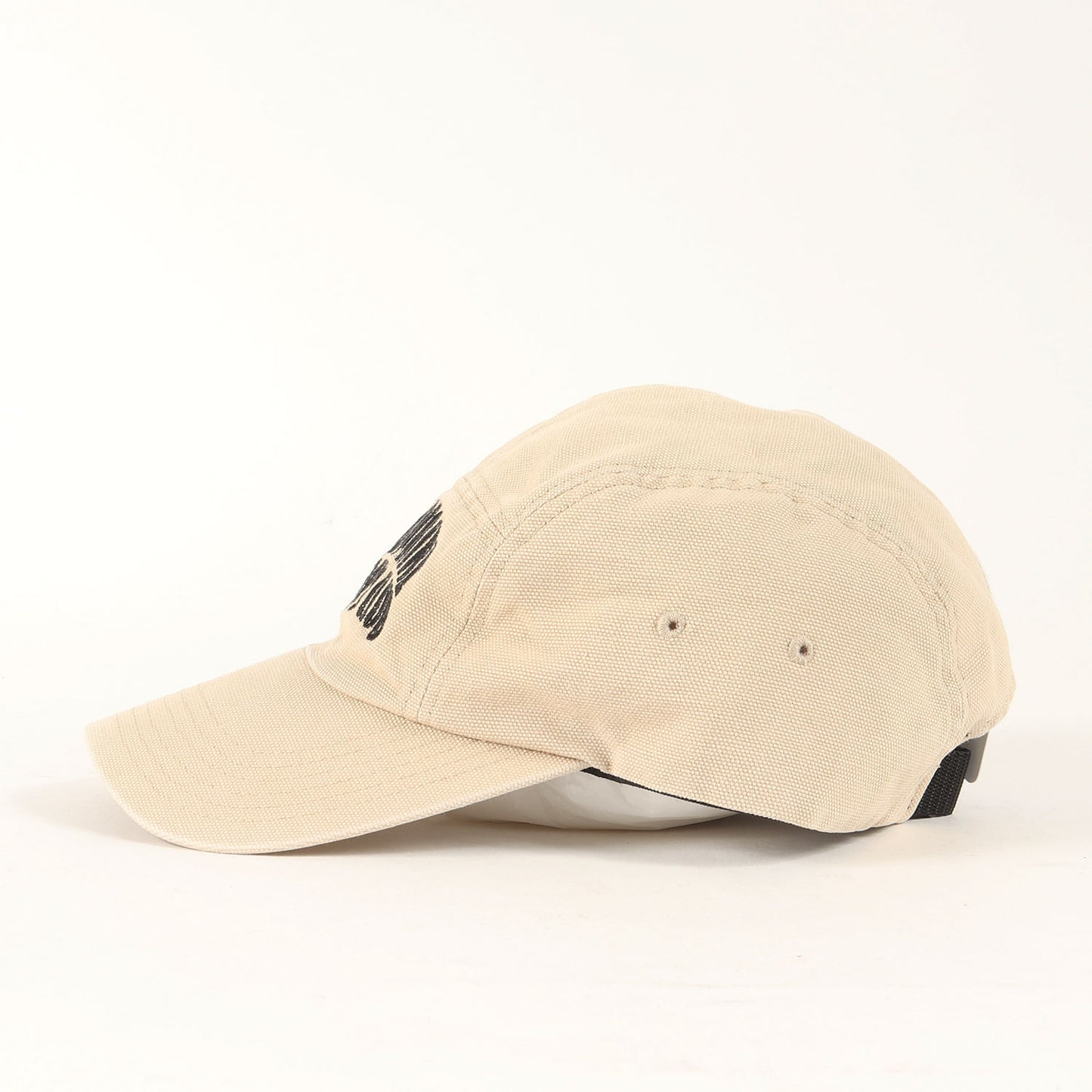 ロゴ刺繍 キャンバス ジェットキャップ