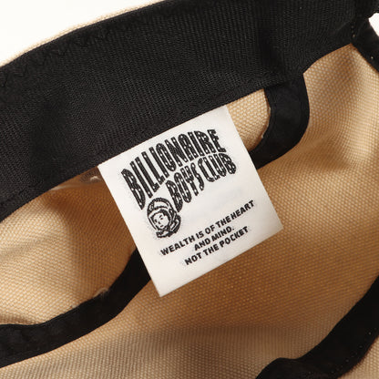 ロゴ刺繍 キャンバス ジェットキャップ