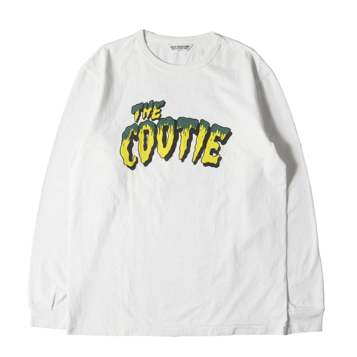 ブランドロゴ プリント クルーネック ロングスリーブTシャツ
