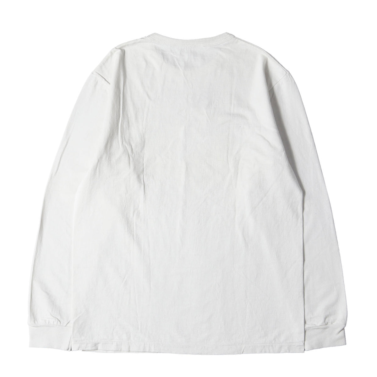 ブランドロゴ プリント クルーネック ロングスリーブTシャツ