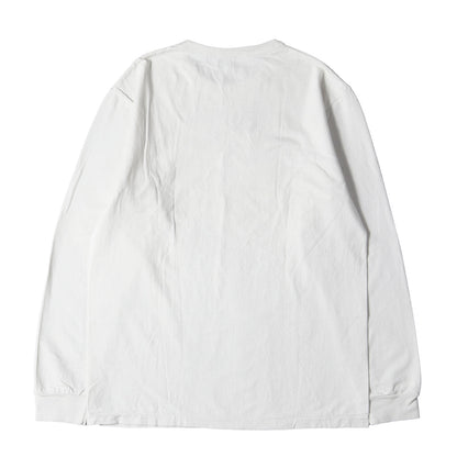 ブランドロゴ プリント クルーネック ロングスリーブTシャツ