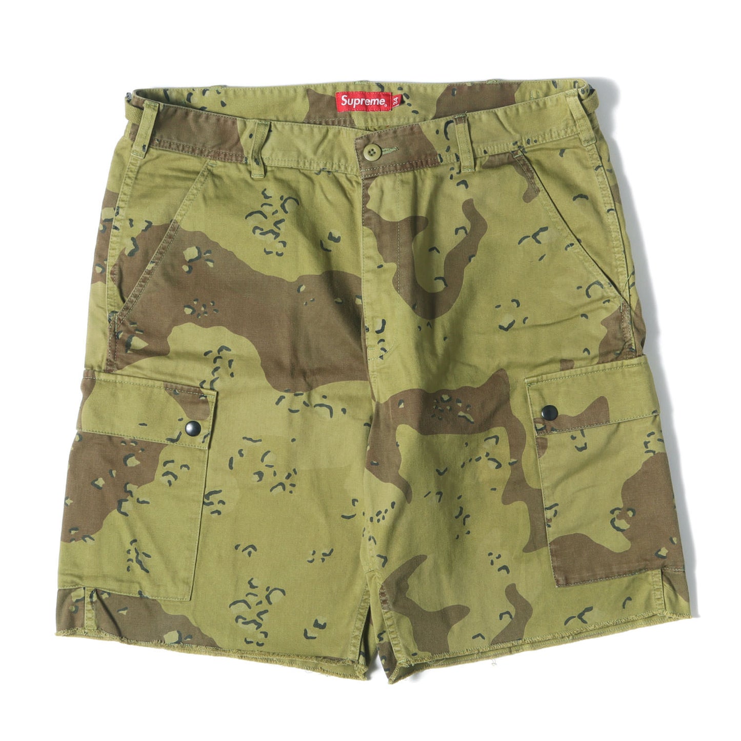 21SS オーバーダイ加工 デザートカモ カーゴショーツ(Overdyed Camo Cargo Short)