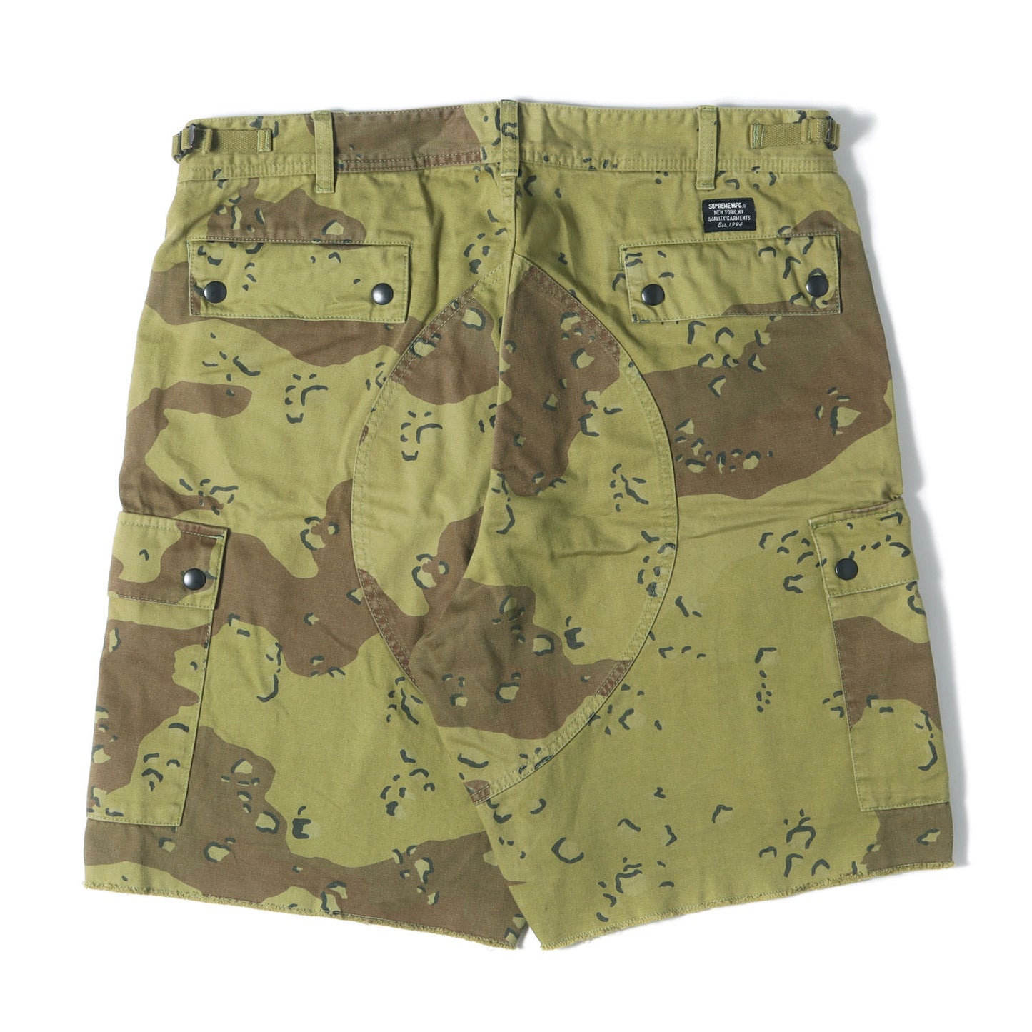 21SS オーバーダイ加工 デザートカモ カーゴショーツ(Overdyed Camo Cargo Short)