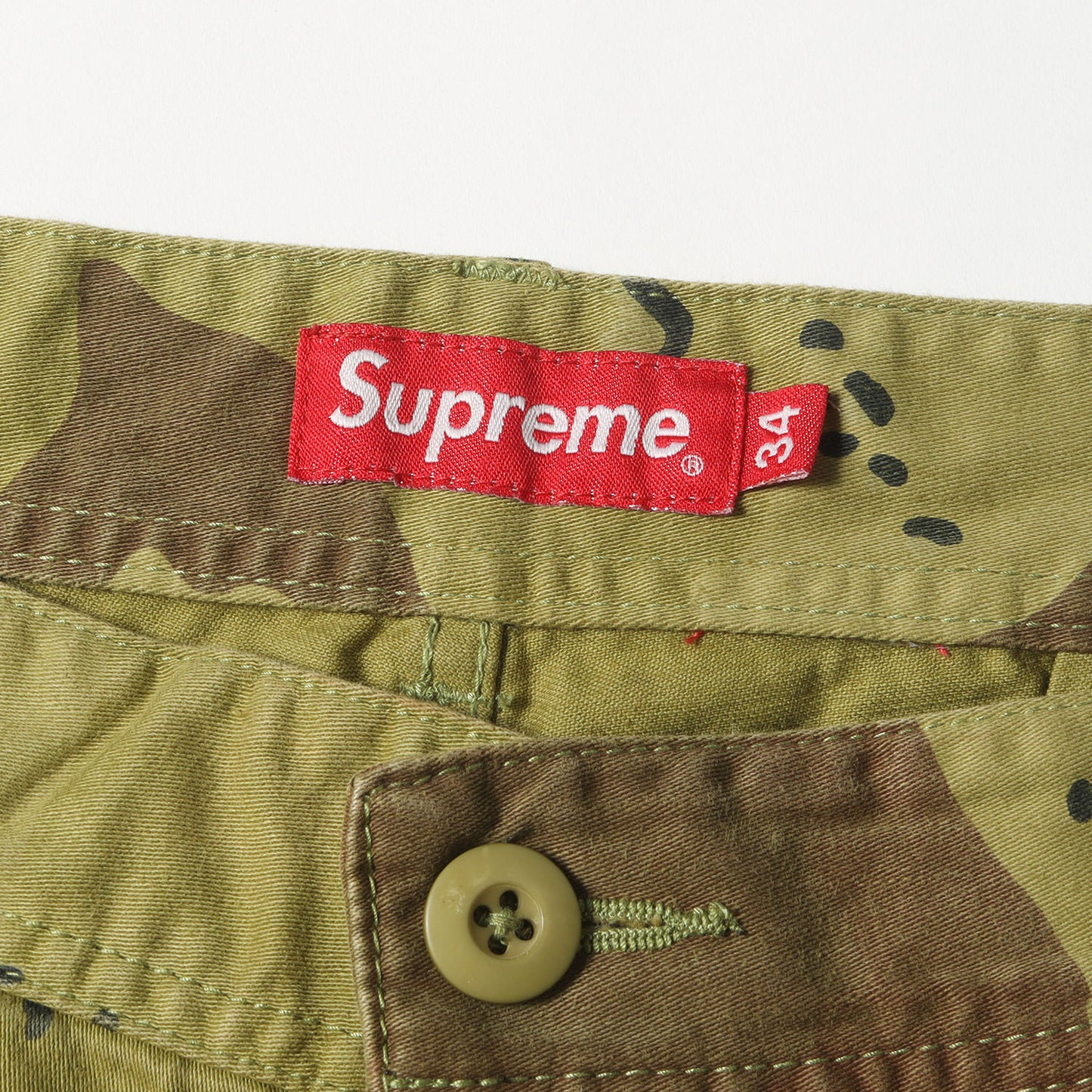 21SS オーバーダイ加工 デザートカモ カーゴショーツ(Overdyed Camo Cargo Short)