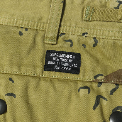 21SS オーバーダイ加工 デザートカモ カーゴショーツ(Overdyed Camo Cargo Short)
