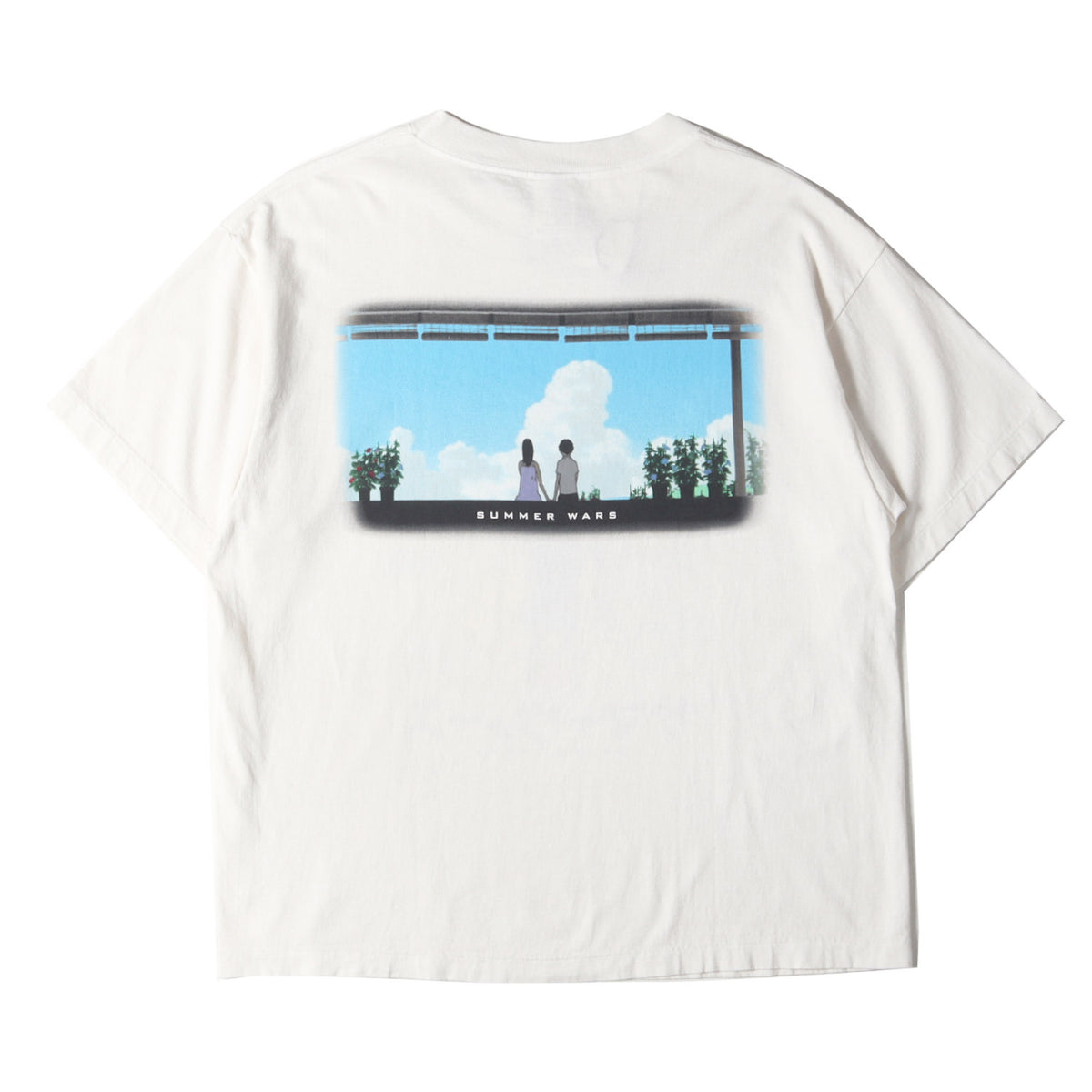 24AW ×サマーウォーズ ヴィンテージ加工 Tシャツ(SG_SS TEE / SUMMER WARS)