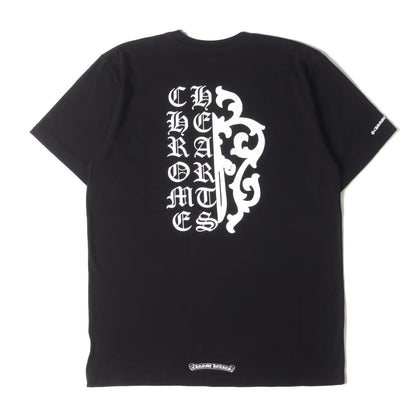 近年モデル ダガー&ブランドロゴ ポケット Tシャツ