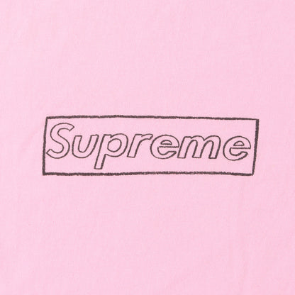 21SS ×KAWS チョークBOXロゴ Tシャツ(Chalk Box Logo Tee)