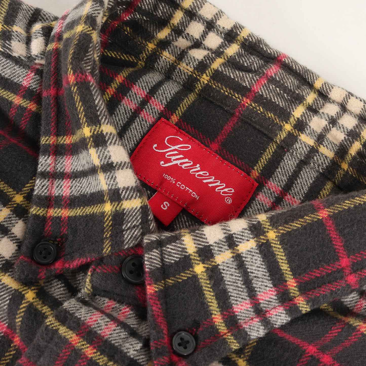 20AW タータンチェック ボタンダウン ネルシャツ(Tartan Flannel Shirt)