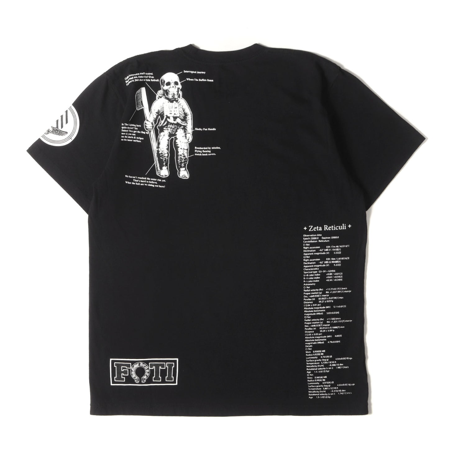 22SS JOE FOTI EXHIBITION 2022 Zeta Reticuli 限定 グラフィック Tシャツ