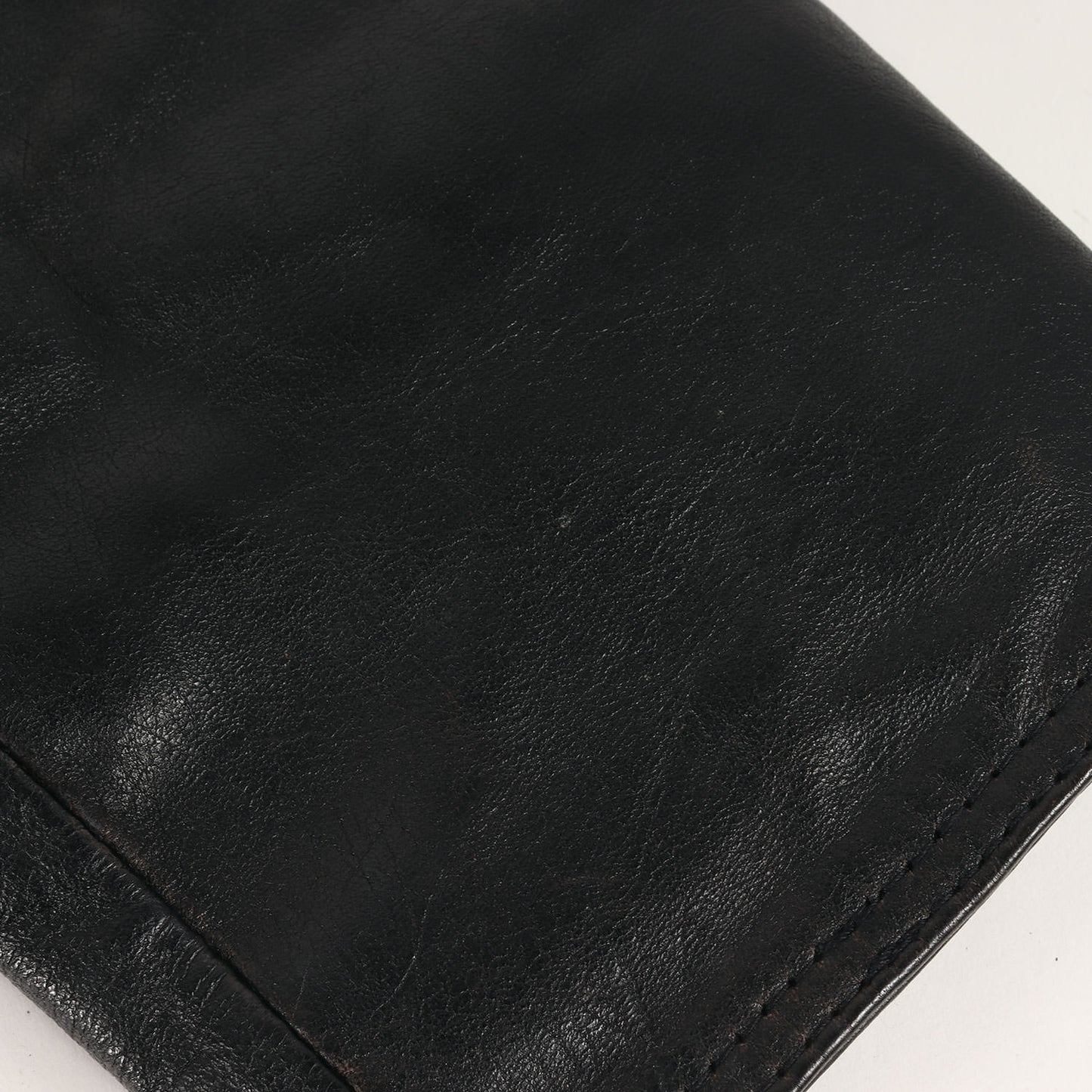 90s CALICO BALL カウレザー 裏地キルティング ハーフコート