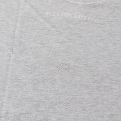 90s ×ELECTRIC COTTAGE 音符ロゴ クルーネック Tシャツ(1997年製 / Hanesボディ)