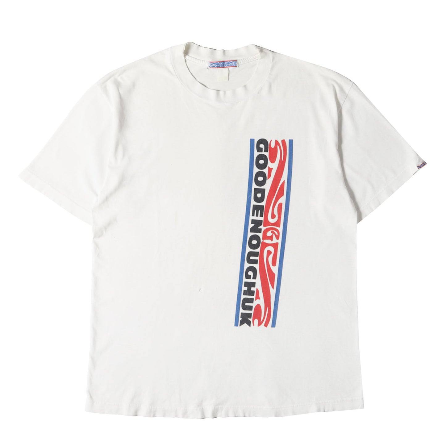 90s GOODENOUGH UK トライバルロゴ Tシャツ