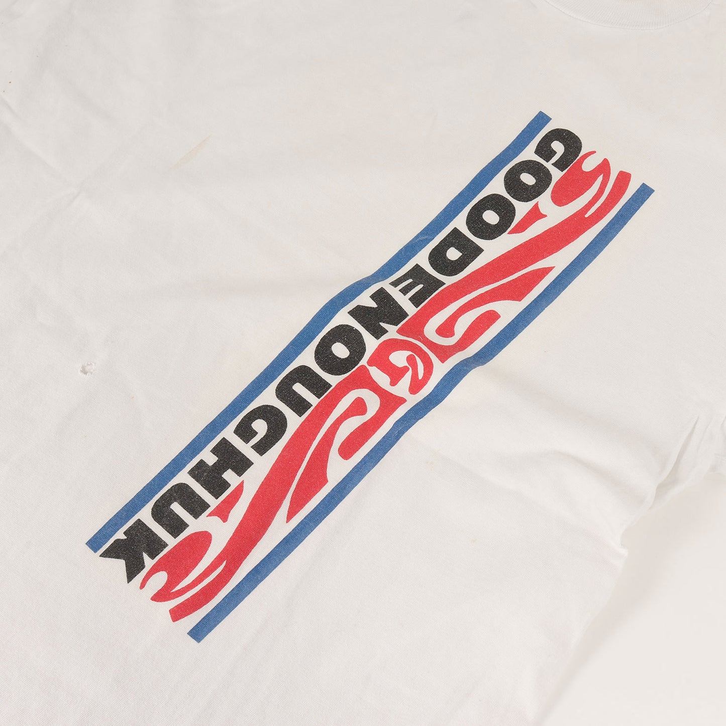 90s GOODENOUGH UK トライバルロゴ Tシャツ