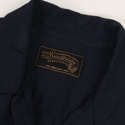 オープンカラー 7分袖 レーヨン ロングシャツ(W.O.T.E WILL -OPEN COLLAR LONG SHIRT)