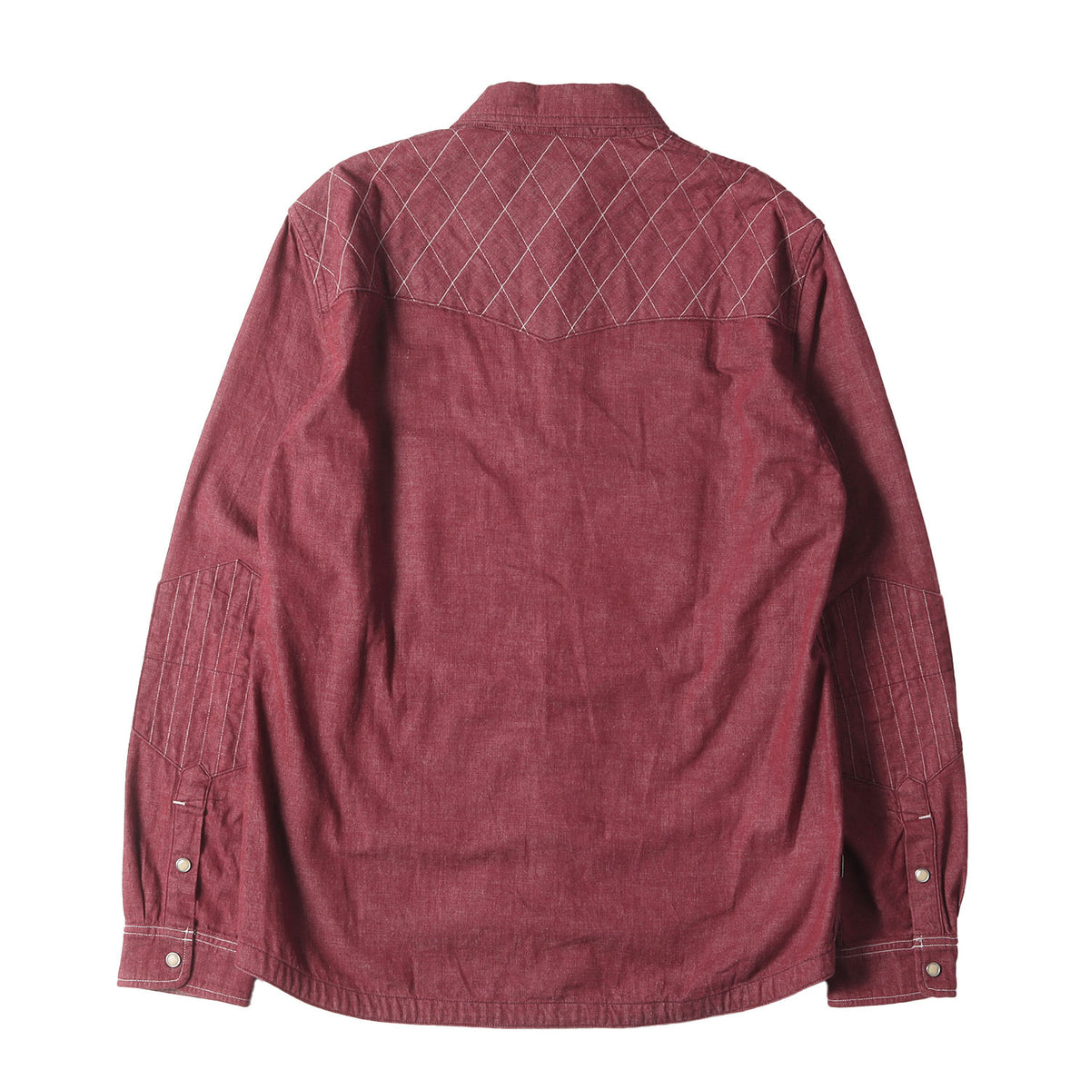 ヨークキルトステッチ デニム ウエスタンシャツ(QUILTING WESTERN SHIRTS)