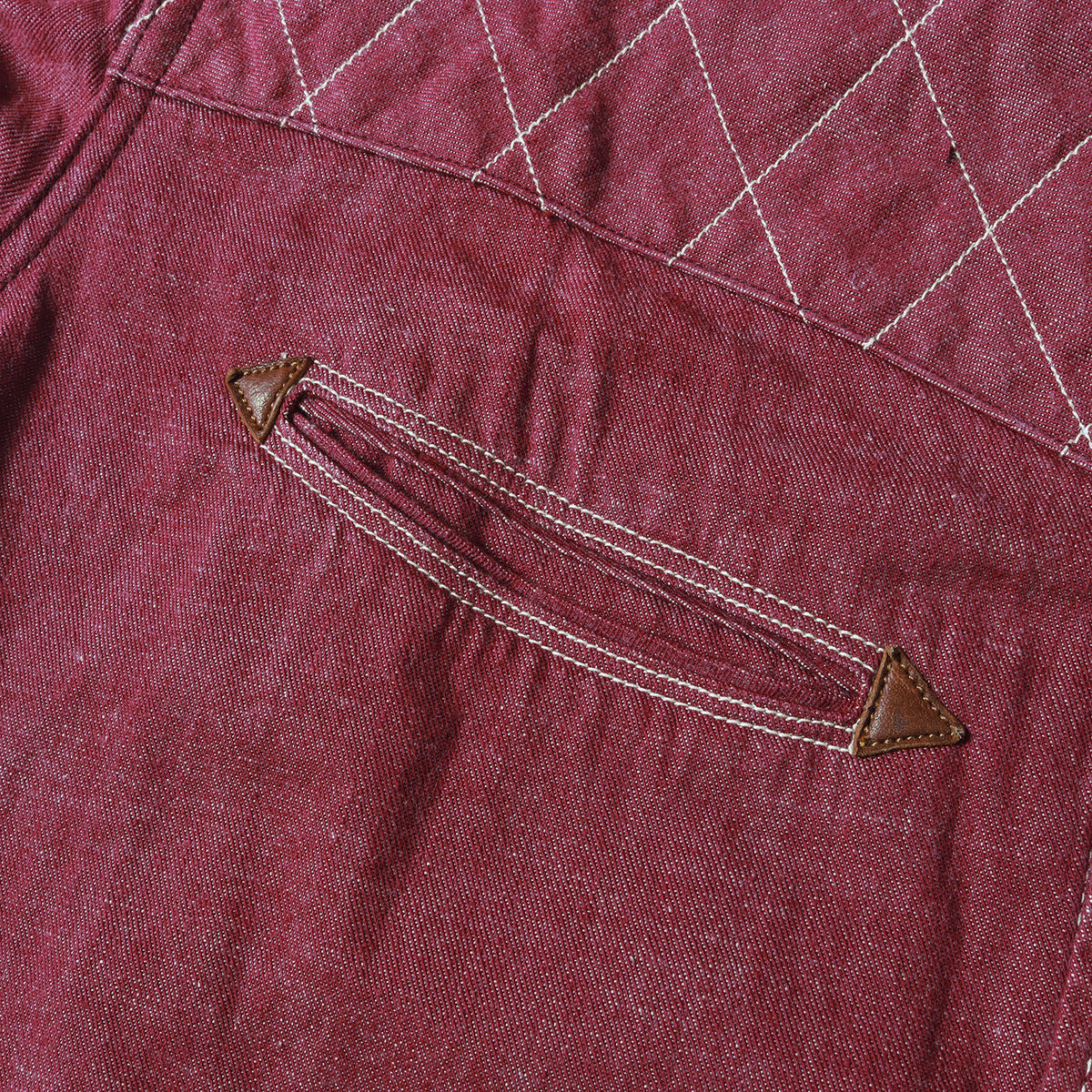 ヨークキルトステッチ デニム ウエスタンシャツ(QUILTING WESTERN SHIRTS)