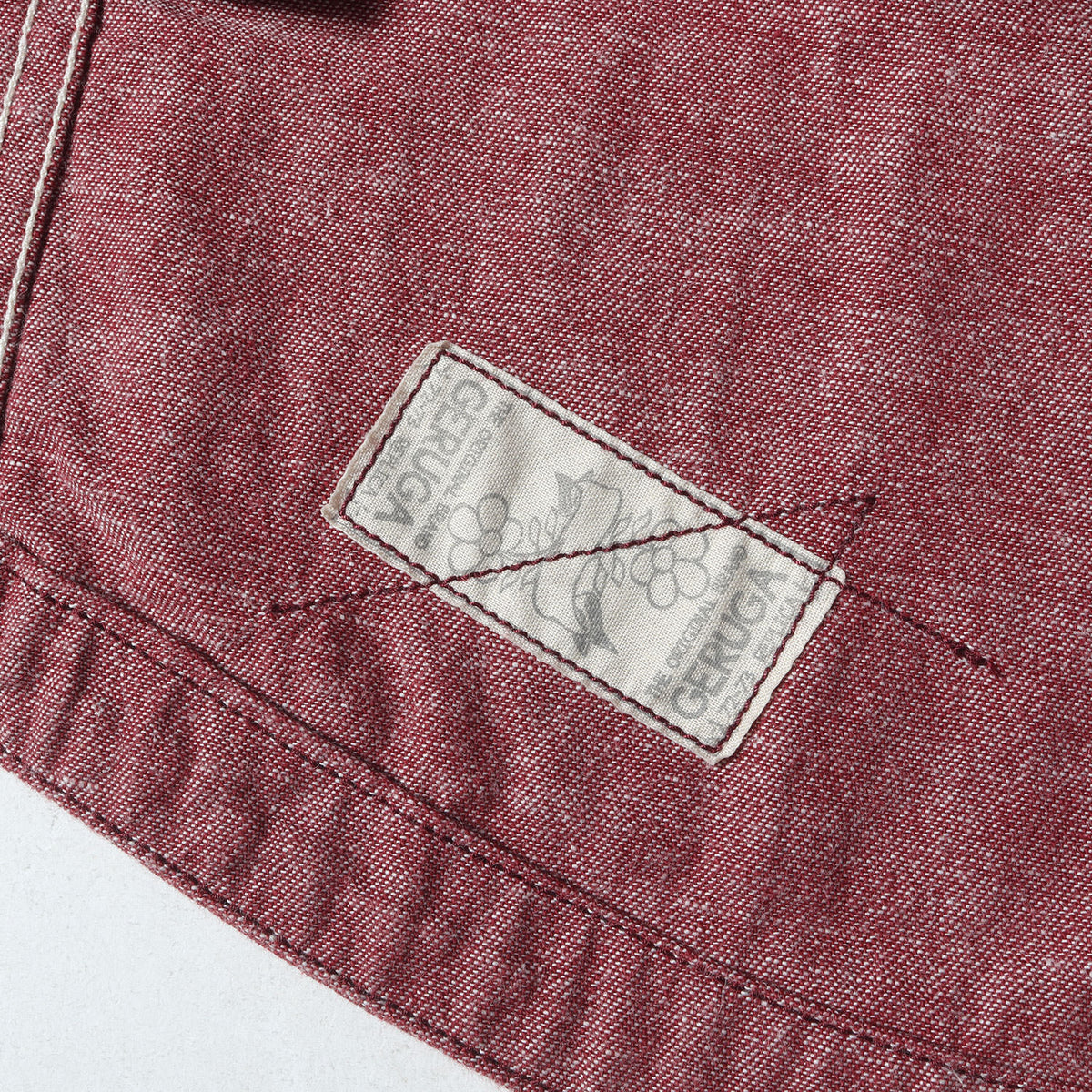 ヨークキルトステッチ デニム ウエスタンシャツ(QUILTING WESTERN SHIRTS)