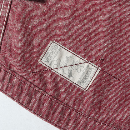 ヨークキルトステッチ デニム ウエスタンシャツ(QUILTING WESTERN SHIRTS)