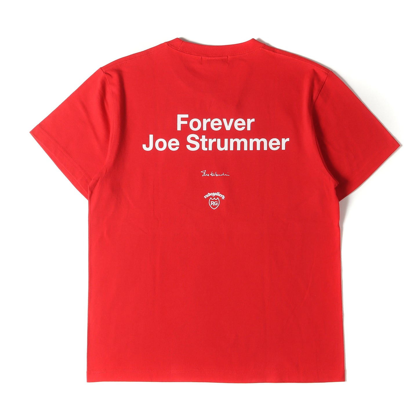 24SS ×菊地 昇 ジョー・ストラマー フォト Tシャツ(JOE STRUMMER 団結 TEE)