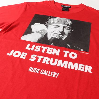 24SS ×菊地 昇 ジョー・ストラマー フォト Tシャツ(JOE STRUMMER 団結 TEE)