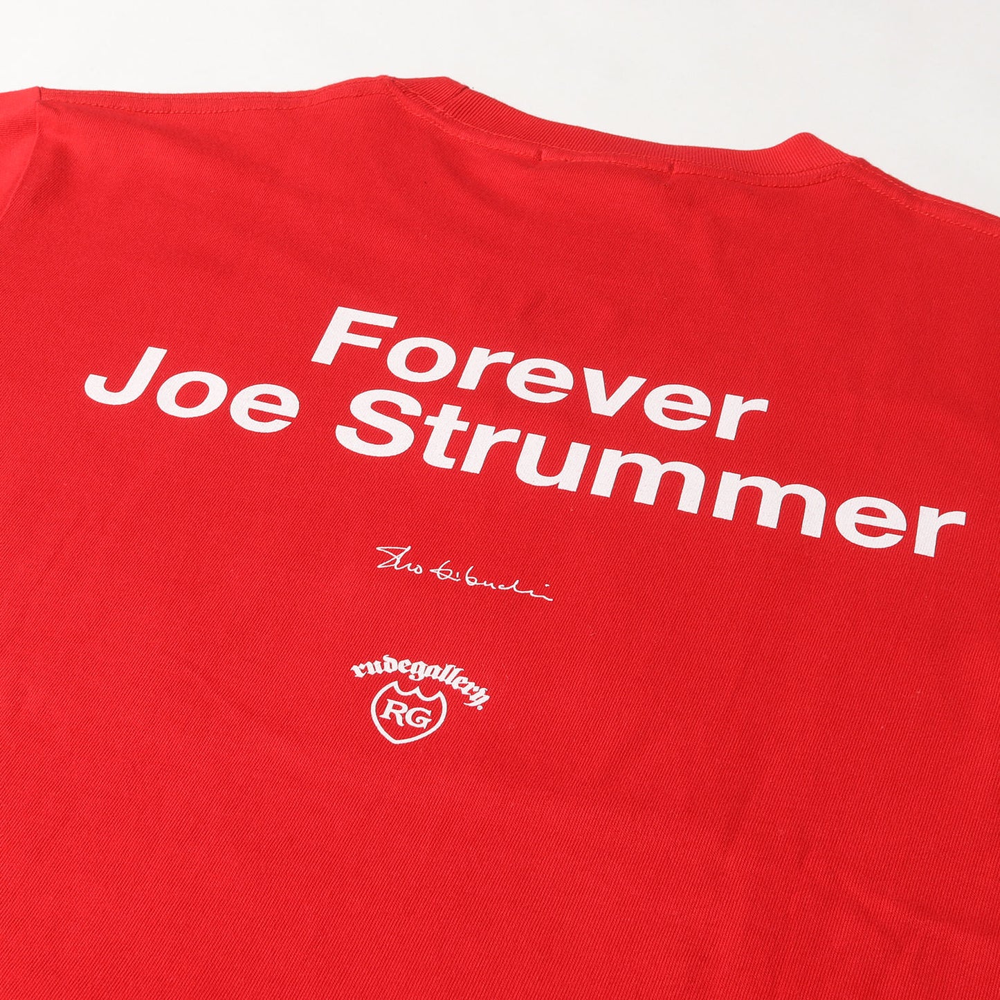24SS ×菊地 昇 ジョー・ストラマー フォト Tシャツ(JOE STRUMMER 団結 TEE)
