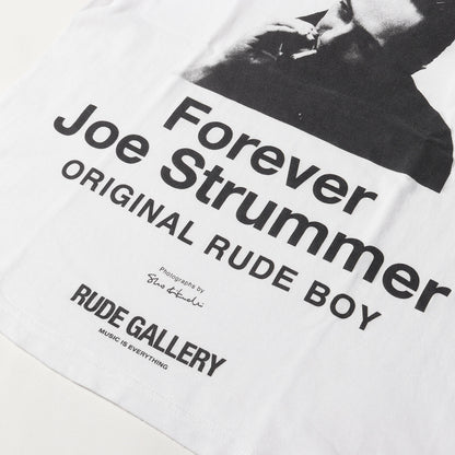 23SS ×菊地 昇 ジョー・ストラマー フォト Tシャツ(FOREVER JOE STRUMMER -T)