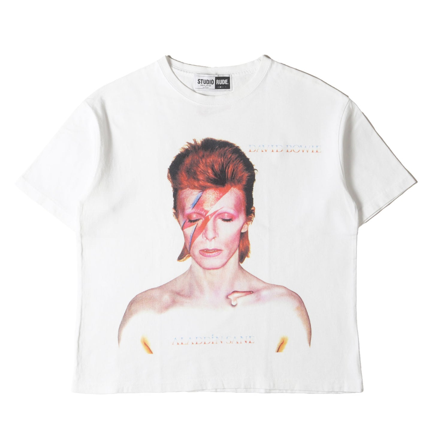 22AW STUDIO RUDE ×DAVID BOWIE アルバムアート Tシャツ