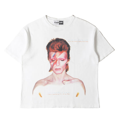 22AW STUDIO RUDE ×DAVID BOWIE アルバムアート Tシャツ