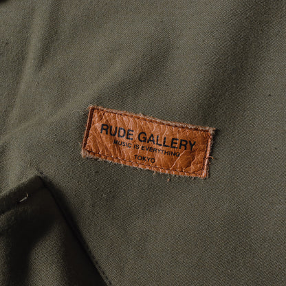 ライナー付き ラビットファーフード フィッシュテール モッズコート(RABBIT COAT)