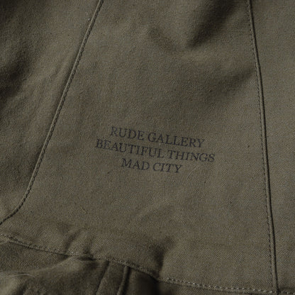 ライナー付き ラビットファーフード フィッシュテール モッズコート(RABBIT COAT)