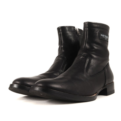 サイドジップ レザーブーツ (SIDE ZIP BOOTS)