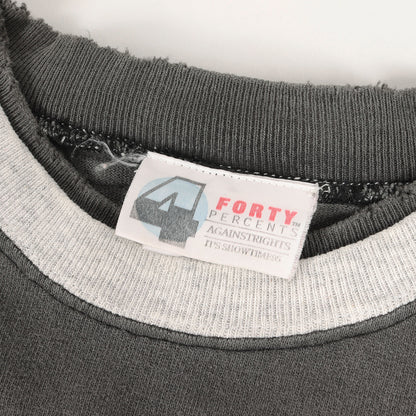 90s 二重リブ クルーネック ヘビー Tシャツ(CAMBERボディ)