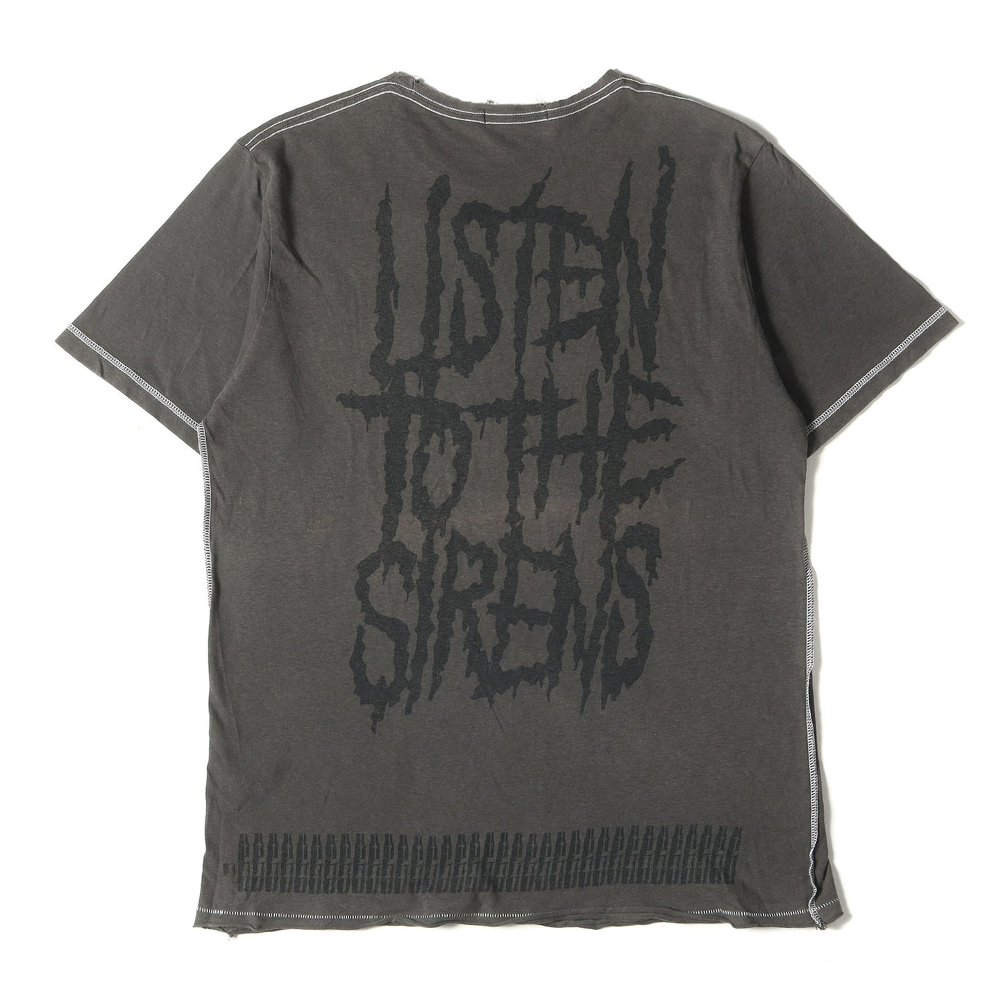03SS SCAB期 ダメージ加工 弾丸プリント Tシャツ