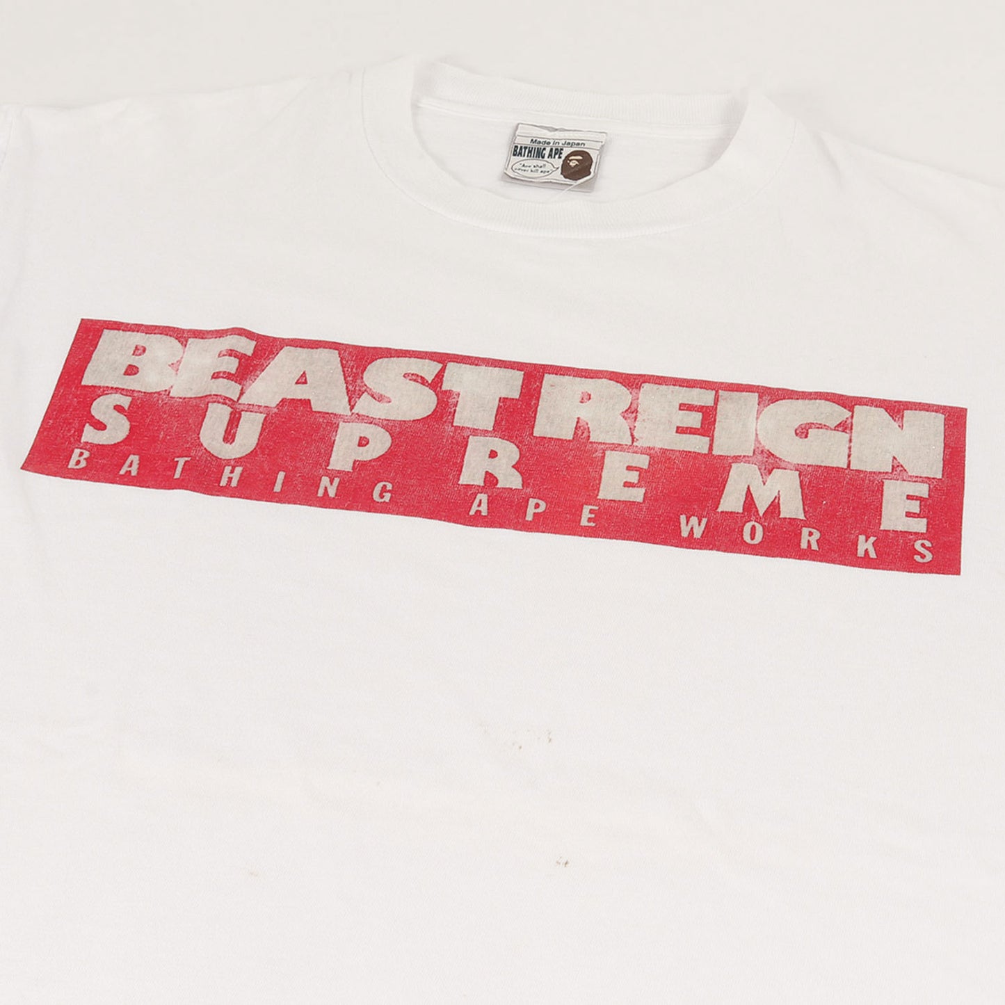 90s 初期 吹き出しタグ BEASTREIGN SUPREME Tシャツ(ONEITAボディ)
