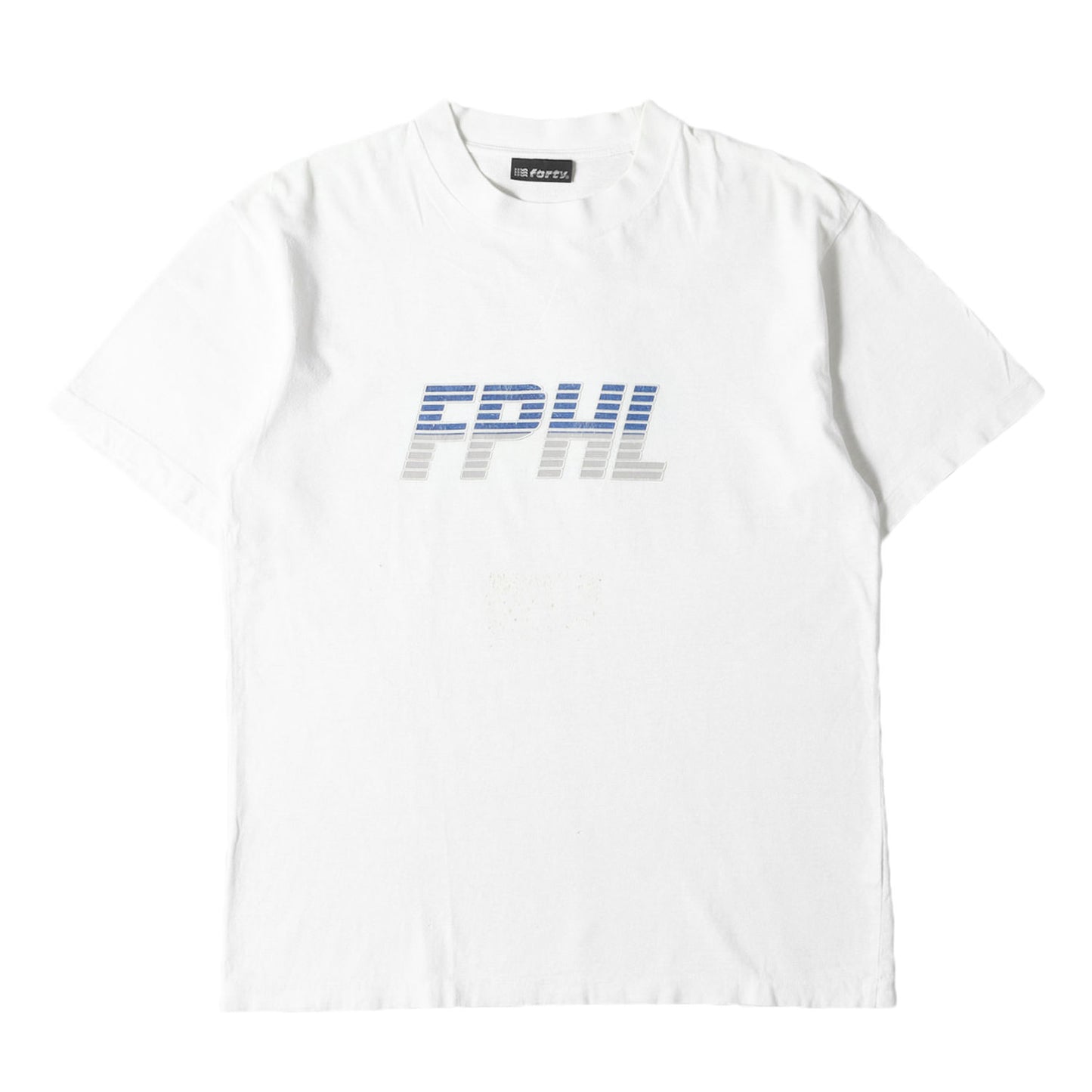 90s FPHLロゴ クルーネック Tシャツ