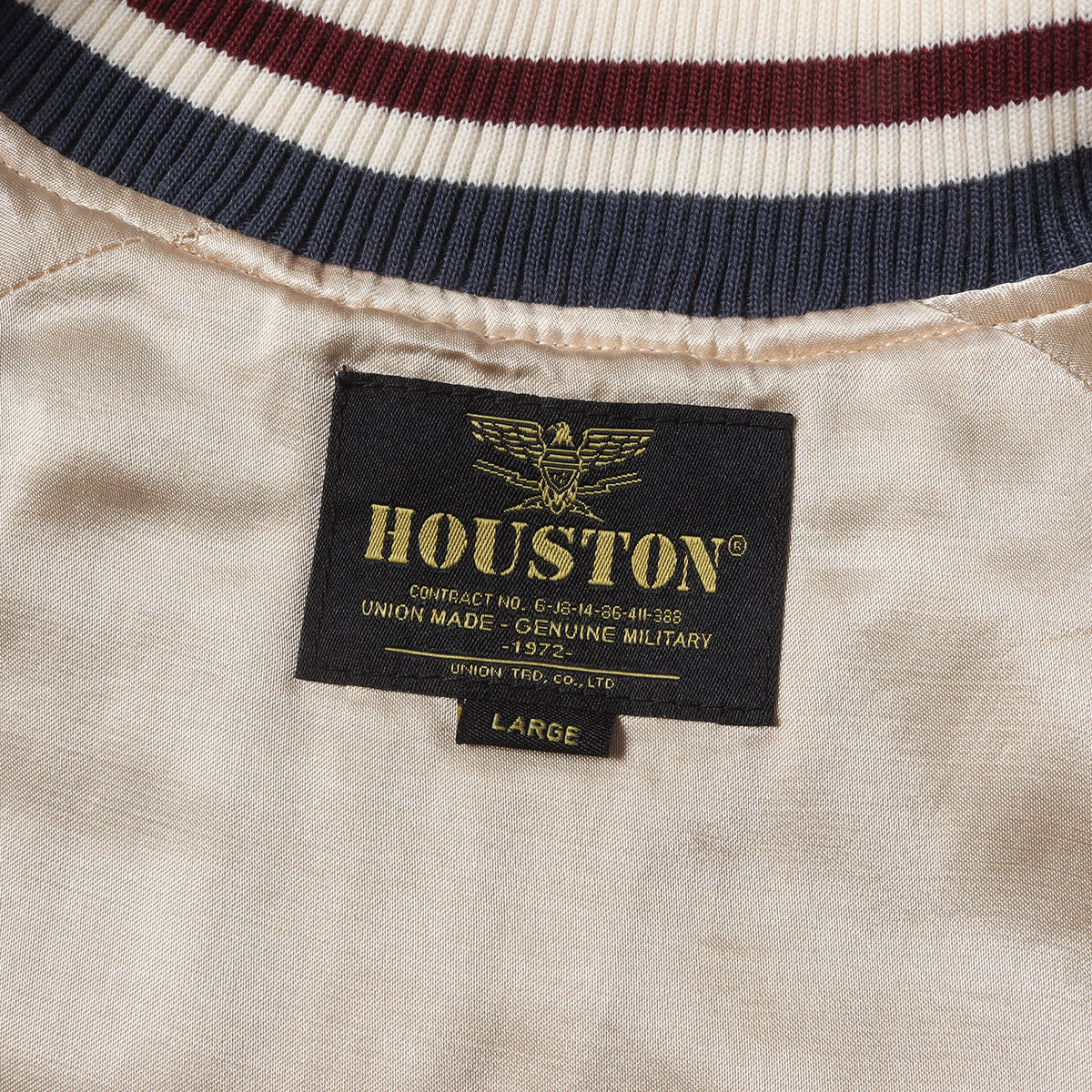 22AW JAPANマップ レーヨンサテン 中綿 スカジャン(RAYON SOUVENIR JACKET)