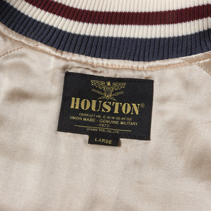 22AW JAPANマップ レーヨンサテン 中綿 スカジャン(RAYON SOUVENIR JACKET)
