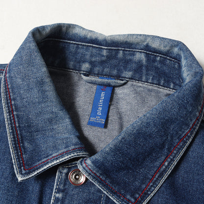 90s FUBU グラフィック刺繍 デニムジャケット