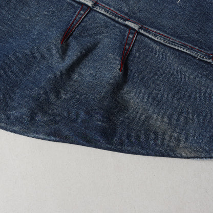 90s FUBU グラフィック刺繍 デニムジャケット