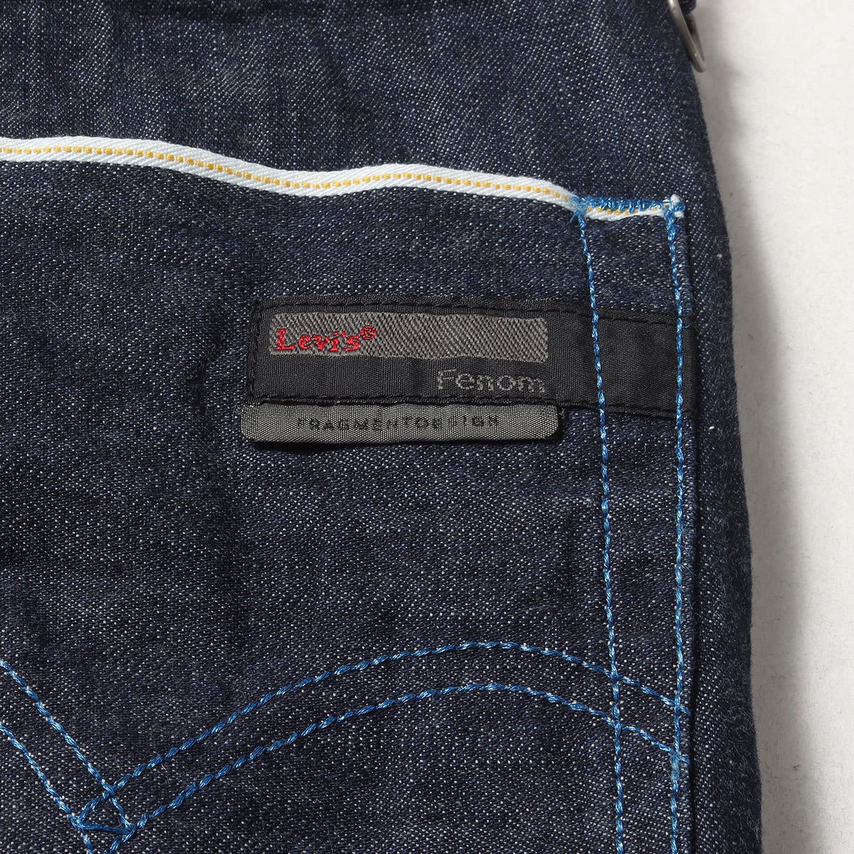 00s Levi's Fenom 360M ブルーステッチ リジッド デニムパンツ