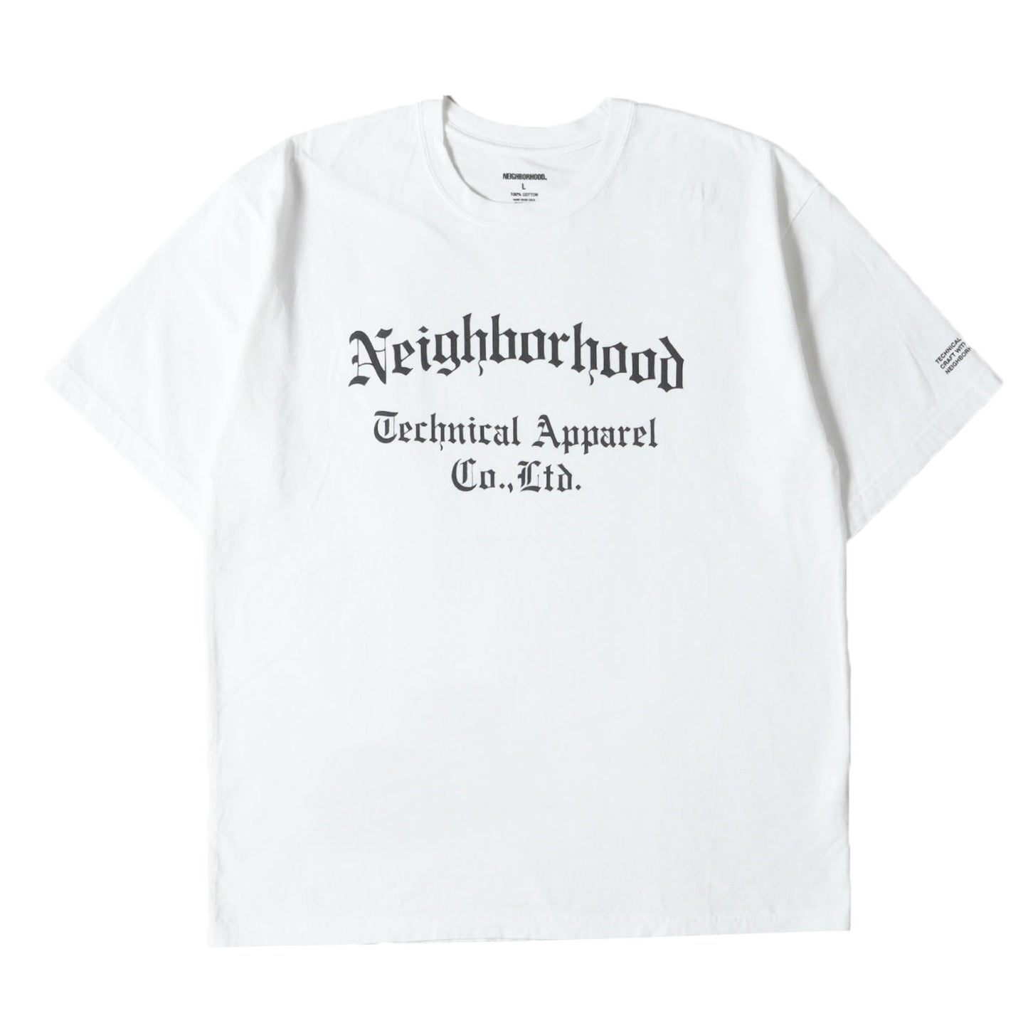 23SS オールドイングリッシュロゴ Tシャツ