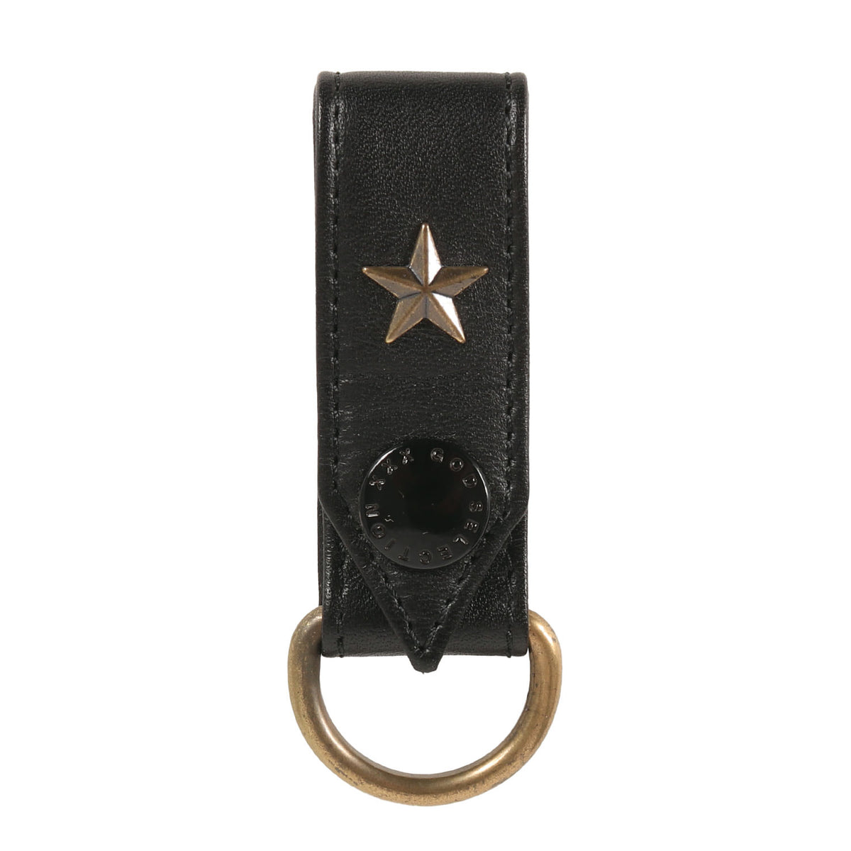 23AW スタースタッズ レザー キーホルダー(LEATHER KEY HOLDER)