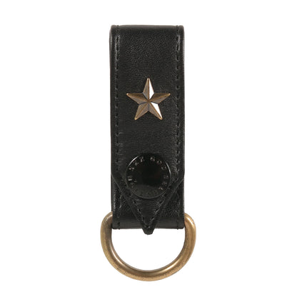 23AW スタースタッズ レザー キーホルダー(LEATHER KEY HOLDER)