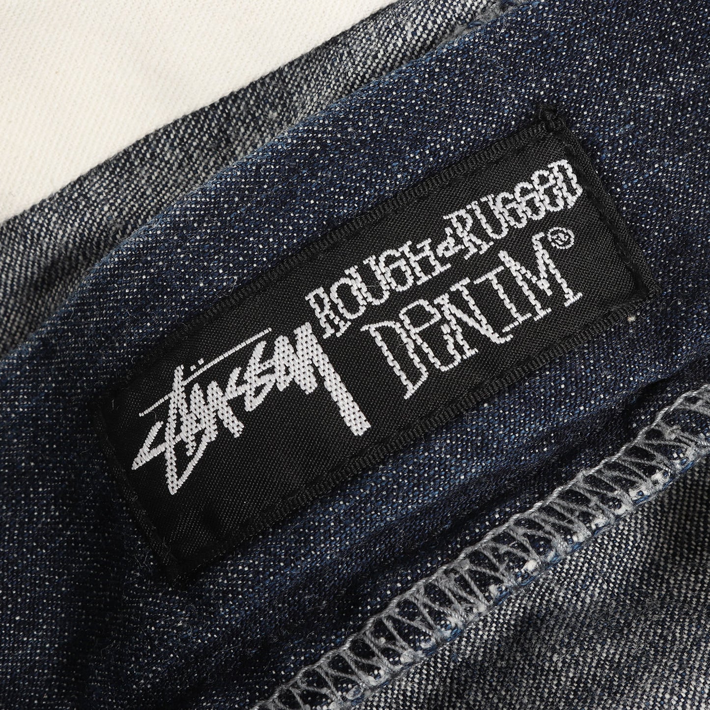 SSリンク刺繍 デニム ショーツ