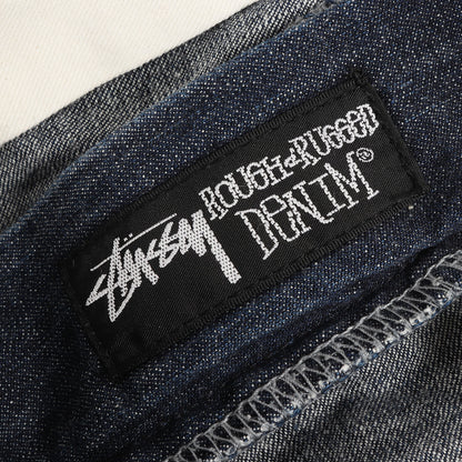 SSリンク刺繍 デニム ショーツ