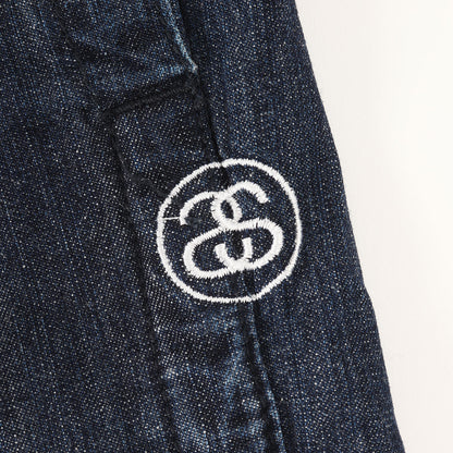 SSリンク刺繍 デニム ショーツ