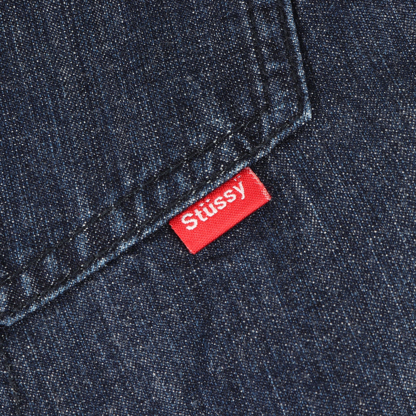 SSリンク刺繍 デニム ショーツ