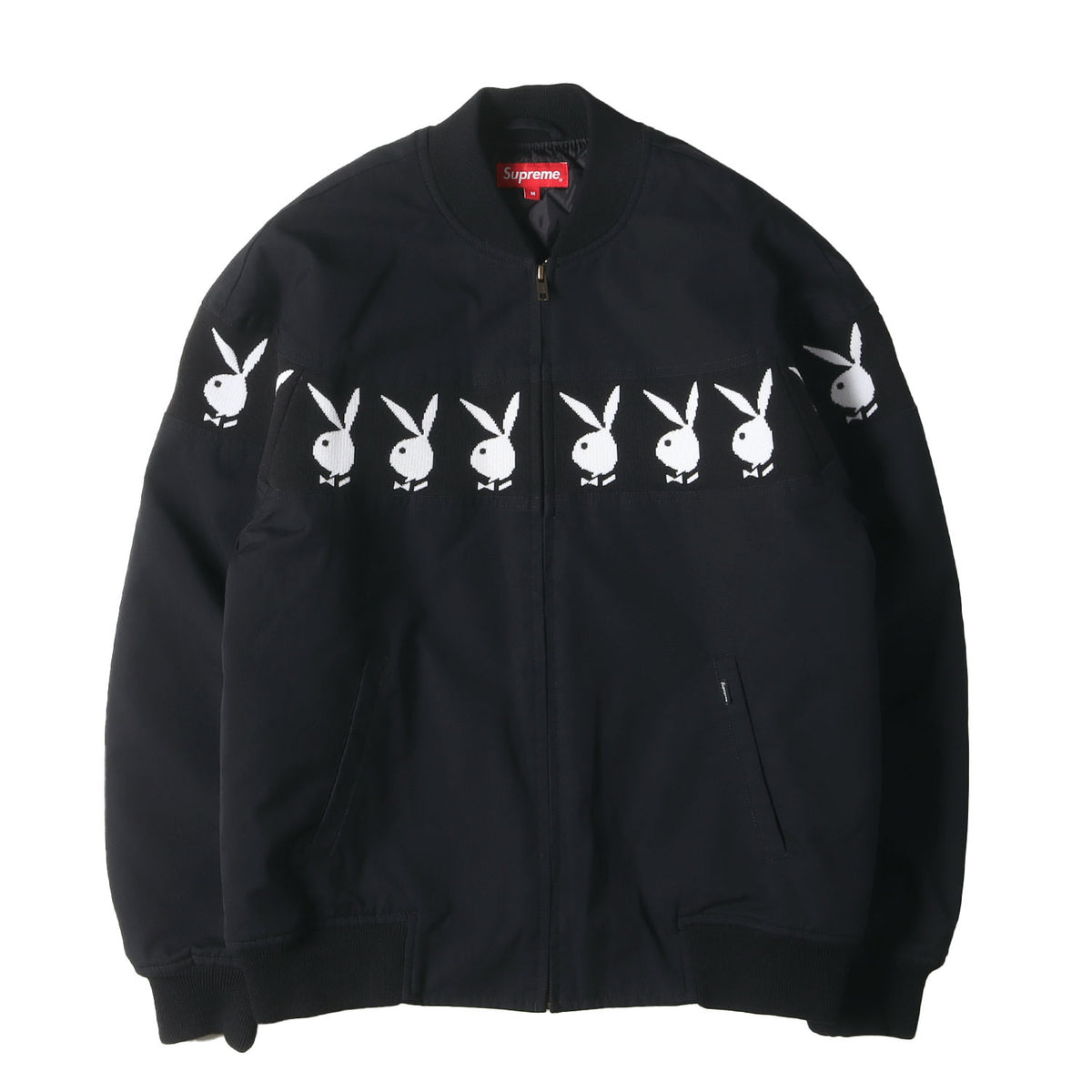 ×PLAYBOY カップショルダー 裏地キルティング クルージャケット(Crew Jacket)