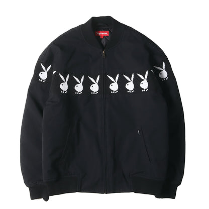 ×PLAYBOY カップショルダー 裏地キルティング クルージャケット(Crew Jacket)